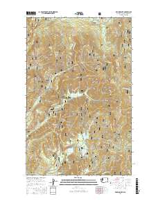 Browns Lake 2017 topographic map thumbnail