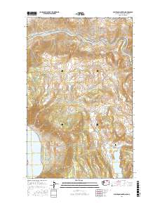 Bullfrog Mountain 2017 topographic map thumbnail