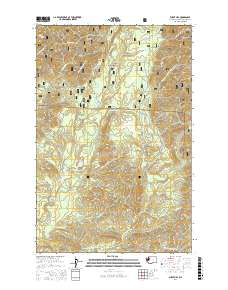Burnt Hill 2017 topographic map thumbnail