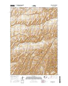 Burr Canyon 2017 topographic map thumbnail