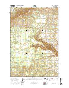 Camas Patch 2017 topographic map thumbnail