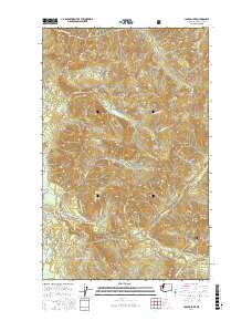 Canyon Lake 2017 topographic map thumbnail