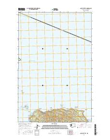 Cape Flattery 2017 topographic map thumbnail