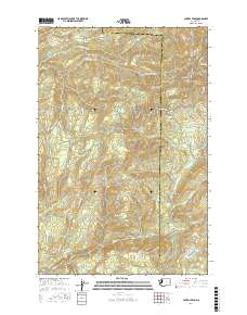 Capitol Peak 2017 topographic map thumbnail