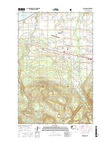 Carlsborg 2017 topographic map thumbnail