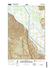Cathlamet 2017 topographic map thumbnail
