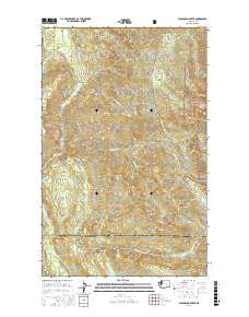 Cavanaugh Creek 2017 topographic map thumbnail