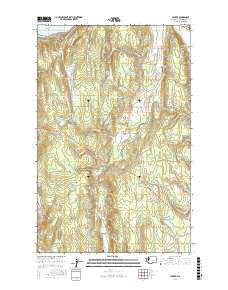 Center 2017 topographic map thumbnail