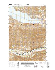 Chelan 2017 topographic map thumbnail