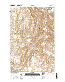 Chief Joseph Dam 2017 topographic map thumbnail