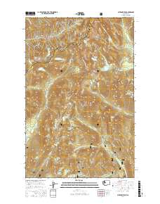 Chikamin Peak 2017 topographic map thumbnail