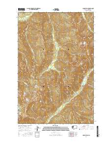 Chimney Peak 2017 topographic map thumbnail