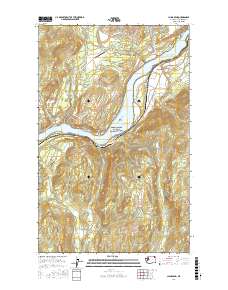 China Bend 2017 topographic map thumbnail