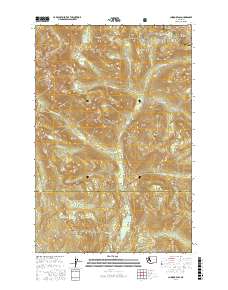 Chinook Pass 2017 topographic map thumbnail