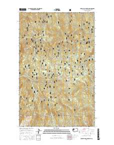 Churchill Mountain 2017 topographic map thumbnail