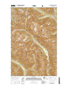 Clark Mountain 2017 topographic map thumbnail
