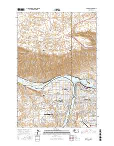 Clarkston 2017 topographic map thumbnail