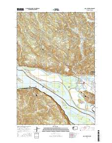 Coal Creek 2017 topographic map thumbnail