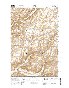 Coffeepot Lake 2017 topographic map thumbnail