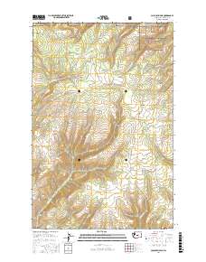 Colockum Pass 2017 topographic map thumbnail