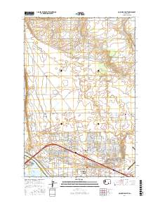 Columbia Point 2017 topographic map thumbnail