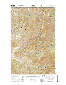 Cooke Mountain 2017 topographic map thumbnail