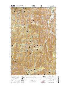 Cooper Mountain 2017 topographic map thumbnail