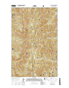 Copper Butte 2017 topographic map thumbnail