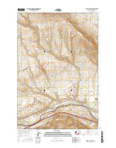 Corral Canyon 2017 topographic map thumbnail