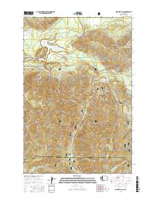 Cowlitz Falls 2017 topographic map thumbnail