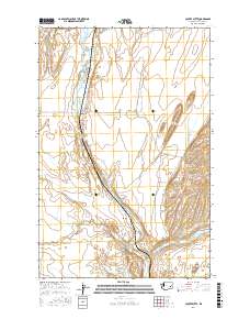 Coyote Butte 2017 topographic map thumbnail