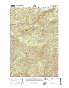 Coyote Mountain 2017 topographic map thumbnail