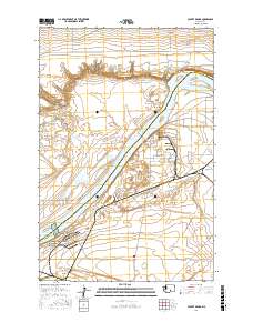 Coyote Rapids 2017 topographic map thumbnail
