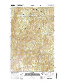 Crawfish Lake 2017 topographic map thumbnail