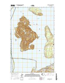 Cypress Island 2017 topographic map thumbnail