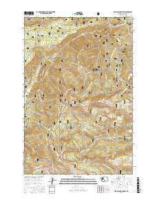Darland Mountain 2017 topographic map thumbnail