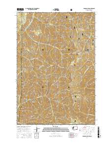 Deadman Peak 2017 topographic map thumbnail