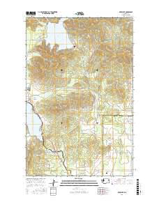 Deer Lake 2017 topographic map thumbnail