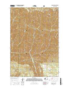 Diamond Peak 2017 topographic map thumbnail