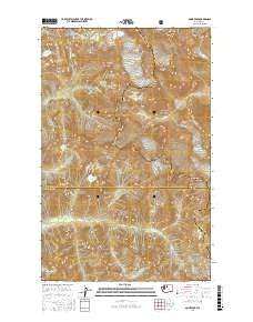 Dome Peak 2017 topographic map thumbnail