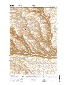 Douty Canyon 2017 topographic map thumbnail