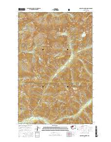 Downey Mountain 2017 topographic map thumbnail