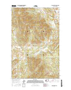 Dunn Mountain 2017 topographic map thumbnail