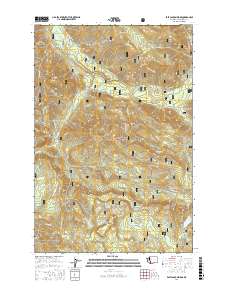 East Canyon Ridge 2017 topographic map thumbnail