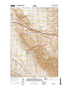 East Kittitas 2017 topographic map thumbnail