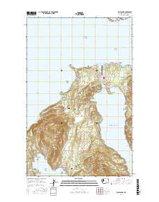 Eastsound 2017 topographic map thumbnail