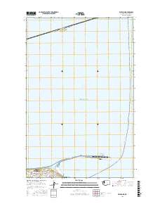Ediz Hook 2017 topographic map thumbnail