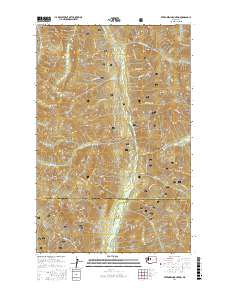 Evergreen Mountain 2017 topographic map thumbnail