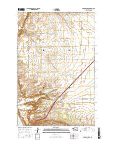 Evergreen Ridge 2017 topographic map thumbnail