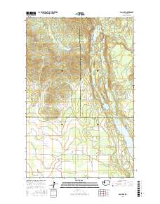 Fan Lake 2017 topographic map thumbnail